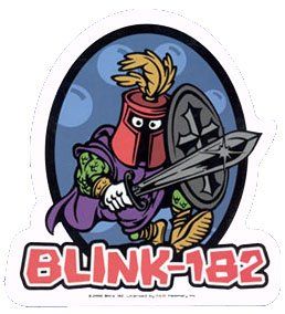 Blink 182   Knight logo   Sticker / Decal    Automotive