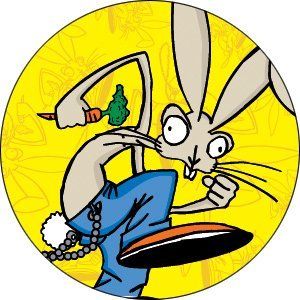 Blink 182 Bunny Button B 0002 Toys & Games