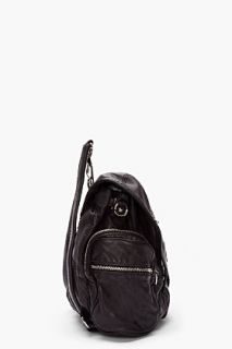 Alexander Wang Black Marti Zipper Backpack for women