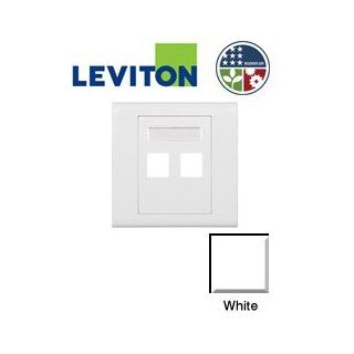 Leviton BL186 P2W 2 Port Excella QuickPort Wallplate