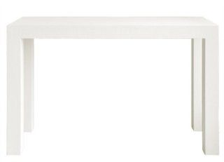 Parsons Console Table   White