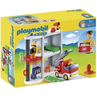 Playmobil 6777 Caserne De Pompiers   Achat / Vente FIGURINE Playmobil