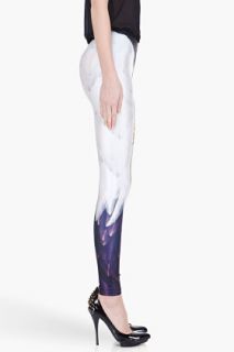 We Are Handsome Purple Combo Guardian Leggings for women