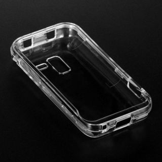 Luxmo Clear Snap on Protector Case for Samsung Conquer 4G/ D600