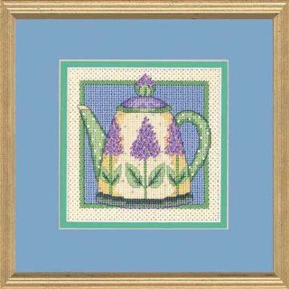Dimensions Needlecrafts Needlepoint, Lilac Teapot Home