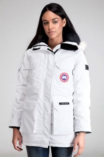 Canada Goose  Expedition White Parka for women