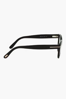 Tom Ford Black Thick Frame Ft5178 Cat Eye Glasses for men