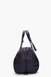 Common Projects Black Leather Duffle Bag for men