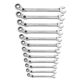 Gearwrench 85488 Ratcheting Wrench Set, Metric, 12 pt, 12 PC