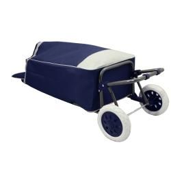 Easy Rolling Lightweight Collapsible Shopping Cart