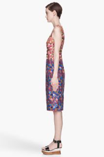 Marc Jacobs Multicolor Belted Floral Print Dress for women