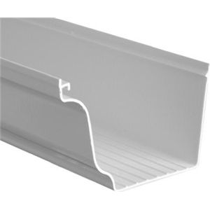 Genova Products AW100K 5x10 WHT Vinyl Gutter, Pack of 10