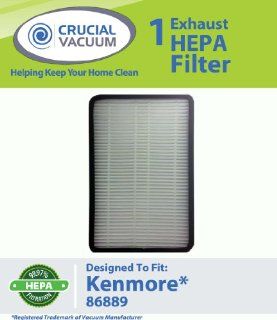 Kenmore 86889 EF 1 Exhaust HEPA Vacuum Filter; Compare to