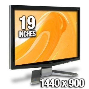 Acer P191WD 19 Widescreen LCD Monitor: Computers