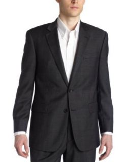 Nautica Mens Suit Separate Jacket, Charcoal Clothing