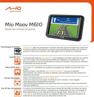 GPS Mio M610 Europe 23   Achat / Vente GPS AUTONOME GPS Mio M610