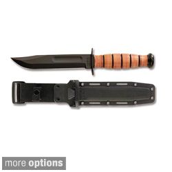 Ka Bar Staight Edge Full size US Navy Fixed Blade Knife Today $71.99