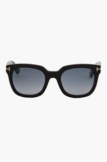 Tom Ford Black Thick Framed Square Ft0198  Sunglasses for men