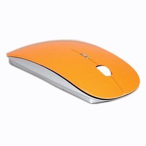 Cosmos Orange 2.4G RF optical wireless USB mouse for