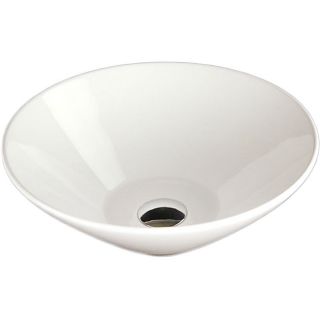 Fontaine Mini Round Porcelain Vessel Sink