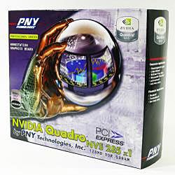PNY Quadro 285 NVS PCI express 128 MB Video Card