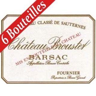 Château Broustet 2002 (6 bouteilles)   Achat / Vente VIN BLANC