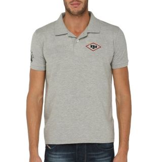 NYPD Polo Homme Gris chiné   Achat / Vente POLO NYPD Polo Homme