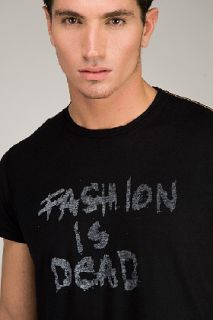 Nudie Jeans Nudie Gaston Fashion Black T shirt for men