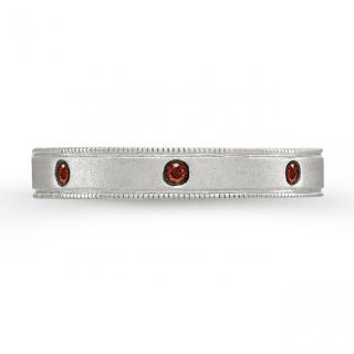 Sterling Silver 1/6ct TDW Red Diamond Stackable Ring Today $159.99