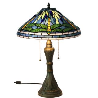 Tiffany Style Dragonfly Table Lamp Today $127.99 5.0 (2 reviews)