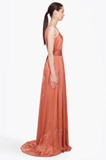 Rick Owens Rusted Coral Beach Dress for women