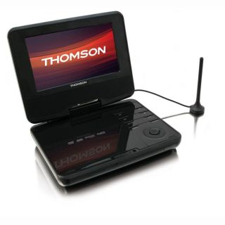 Lecteur DVD portable THOMSON DP710   Ecran LCD 18cm rotatif   Format 4