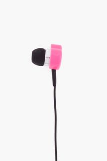 Marc By Marc Jacobs Pink Heart Volume Control Earbuds for women