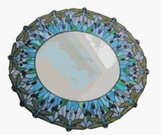Stained Glass Mirror Dragonfly patterns 1707 206 1  