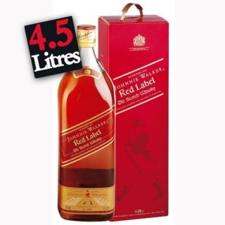 Johnnie Walker Red Label Gallon 4.5L   Achat / Vente WHISKY BOURBON