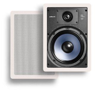 Polk Audio RC85i 2 Way In Wall Speakers (Pair, White