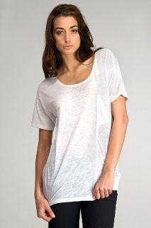 Helmut Lang  Thread Bare White T shirt for women