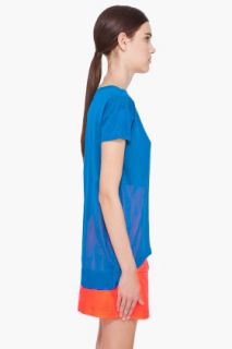 Marc By Marc Jacobs Blue Silk T shirt for women