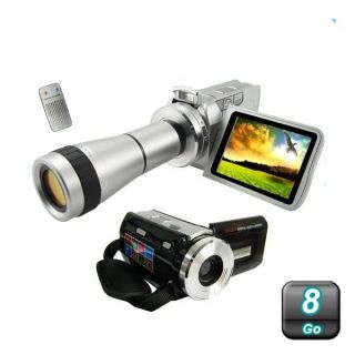 Camescope numérique HD 720p caméra zoom 32x 12M…   Achat / Vente