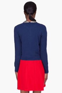 Marc By Marc Jacobs Navy Wool Mika Sweater for women
