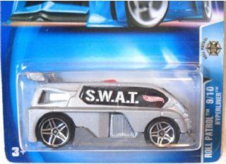 Silver Hyperliner SWAT Police Van Die Cast Car #208: Toys & Games