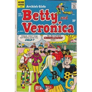 Archies Girls Betty and Veronica #205 Back Issue Comic Book (Jan 1973
