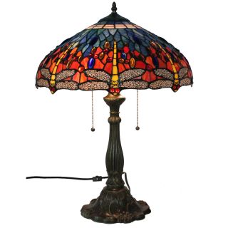 Tiffany Style Dragonfly Table Lamp Today $139.99