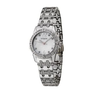 Wittnauer Womens Crystal Stainless Steel Quartz Watch Today $224.99