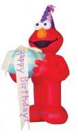 Inflatable Birthday Elmo Toys & Games
