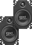 Polk Audio DXi460P 4x6 Plate Mounted Speakers  Players