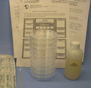Petri Dishes with Agar and Swabs   Science Stuff® Small