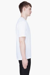 T By Alexander Wang White Classic Scoopneck T shirt for men