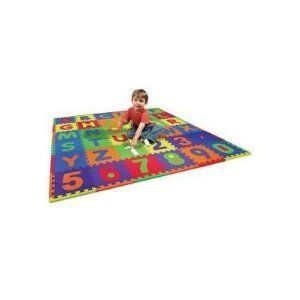 Alphabet & Number Play Mat for Kids   72 Pieces: Toys