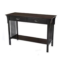 Bianco Collection Mission Black Sofa/ Console Table Today $244.99